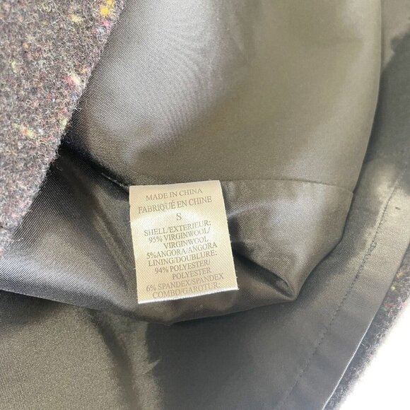 Theory Womens Pullover Wool Blend Long Sleeve Tunic Sweater Dress Black S Lined - Picture 6 of 8